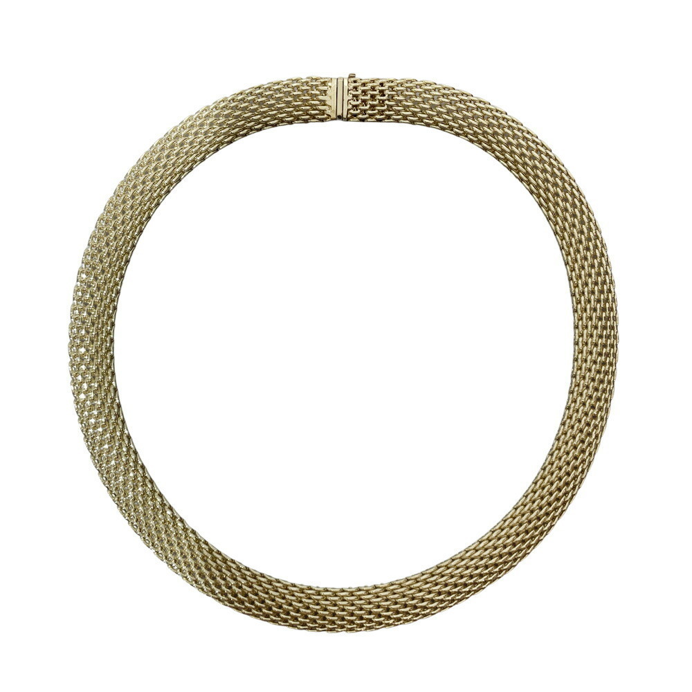 Tiffany Somerset Mesh Choker Silver